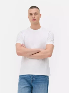 T-shirt essencial de corte regular