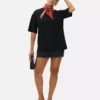 T-shirt essencial em jersey de corte largo