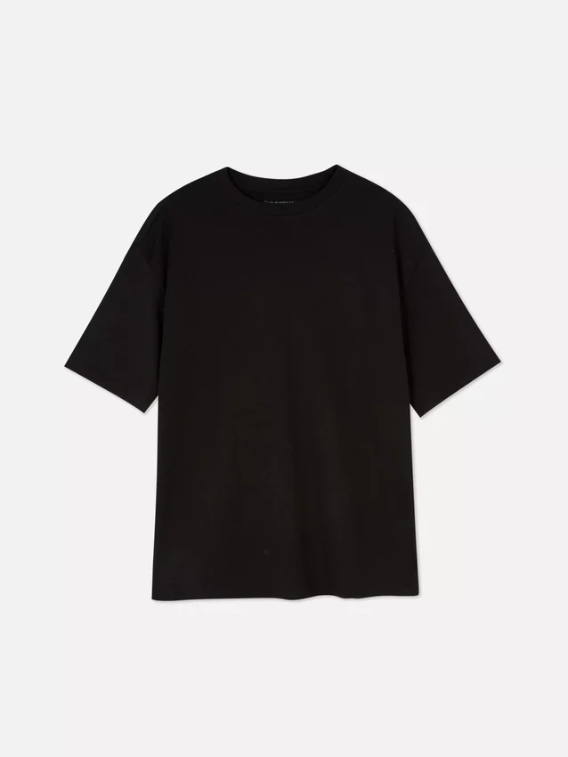 T-shirt essencial em jersey de corte largo