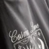 T-shirt gráfica de manga curta em algodão