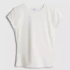 T-shirt justa com mangas curtas