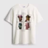T-shirt musical com estampado Gorillaz de corte descontraído