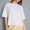 T-shirt oversized de algodão