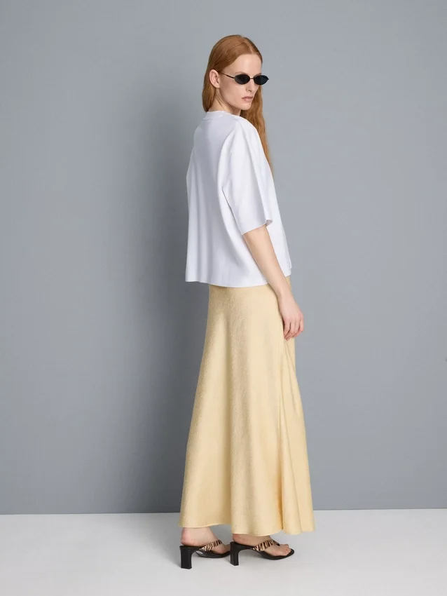 T-shirt oversized de algodão