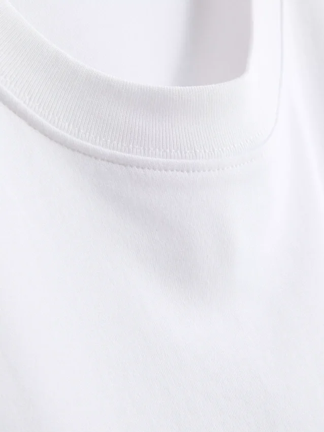 T-shirt oversized de algodão