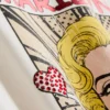 T-shirt oversized de algodão com estampa da Marilyn Monroe