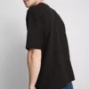 T-shirt quadrada com textura