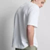 T-shirt quadrada com textura