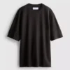 T-shirt quadrada com textura