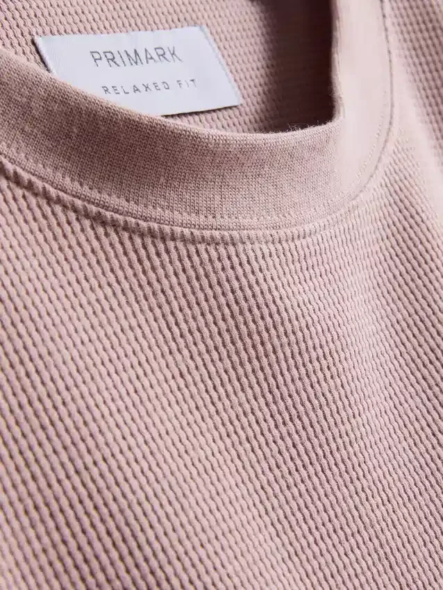 T-shirt quadrada com textura