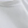 T-shirt quadrada com textura
