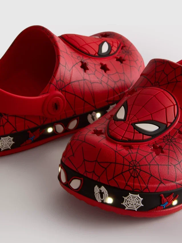 Tamancos luminosos do Homem-Aranha da Marvel