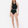 Tanga de cintas modeladoras sem costuras de cintura alta