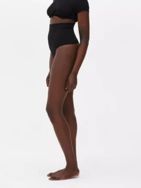 Tanga de cintas modeladoras sem costuras de cintura alta