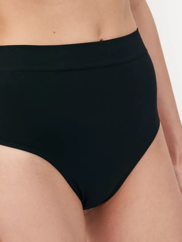 Tanga de cintas modeladoras sem costuras de cintura alta