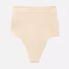 Tanga de cintas modeladoras sem costuras de cintura alta