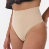 Tanga modeladora sem costuras de cintura alta