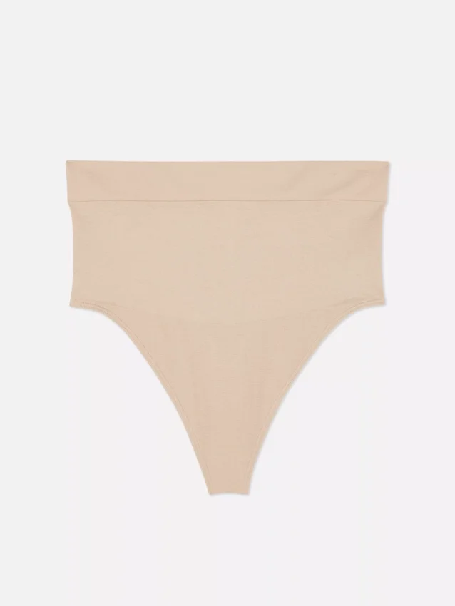 Tanga modeladora sem costuras de cintura alta