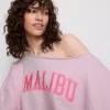 The Primark Scene | Camisola com ombros à vista e slogan