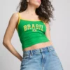 The Primark Scene | Camisola curta «Brazil»