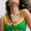 The Primark Scene | Camisola curta «Brazil»
