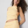 The Primark Scene | Camisola sem mangas com riscas assimétricas