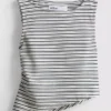 The Primark Scene | Camisola sem mangas com riscas assimétricas