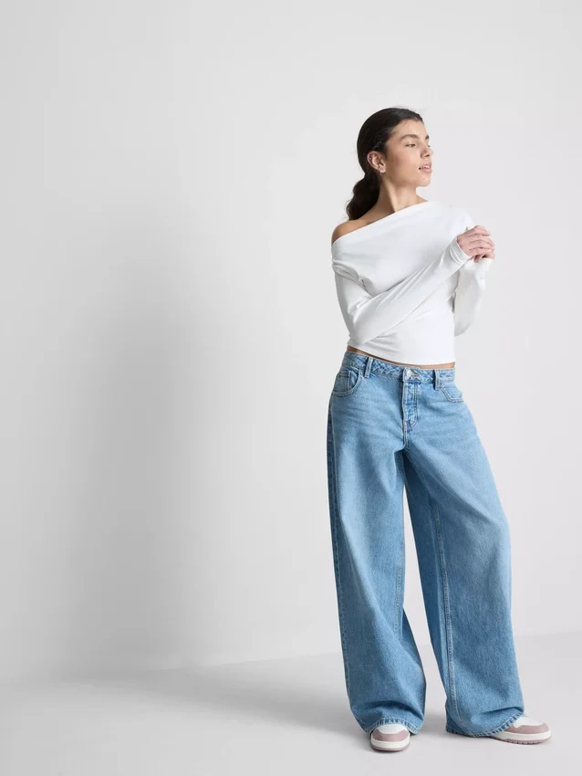The Primark Scene | Jeans de ganga largos de cintura baixa