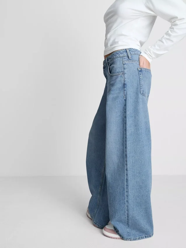 The Primark Scene | Jeans de ganga largos de cintura baixa