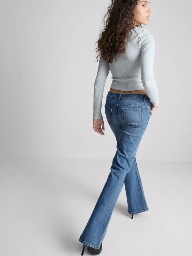 The Primark Scene | Jeans de ganga largos de cintura baixa