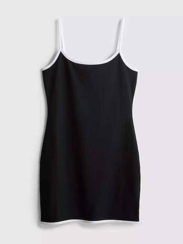 The Primark Scene | Mini-vestido com alças e acabamentos contrastantes