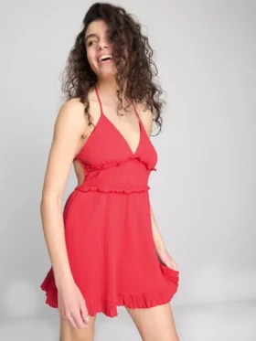 The Primark Scene | Mini-vestido com folhos enrugados