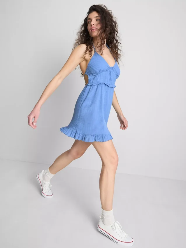 The Primark Scene | Mini-vestido com folhos enrugados