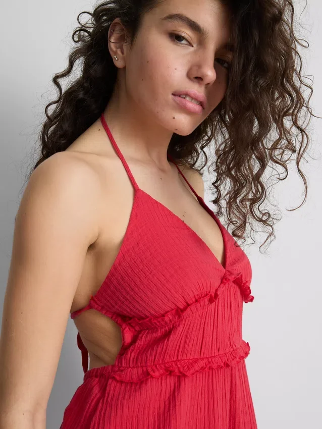 The Primark Scene | Mini-vestido com folhos enrugados