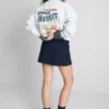 The Primark Scene | Saia-calça em linha A com elevado teor de algodão