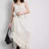 The Primark Scene | Saia maxi assimétrica com bordado
