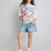 The Primark Scene | T-shirt oversized de algodão com estampa de margarida