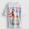 The Primark Scene | T-shirt oversized de algodão com estampa de margarida