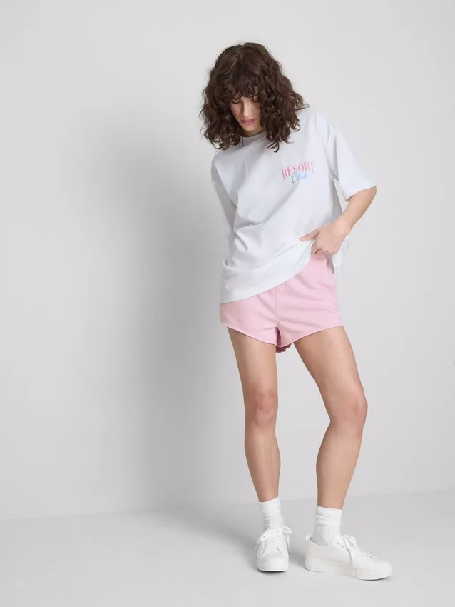 The Primark Scene | T-shirt oversized de algodão estilo resort