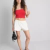The Primark Scene | Top bandeau em jersey rico em algodão