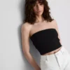 The Primark Scene | Top bandeau em jersey rico em algodão