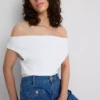 The Primark Scene | Top com ombros à mostra, rico em algodão