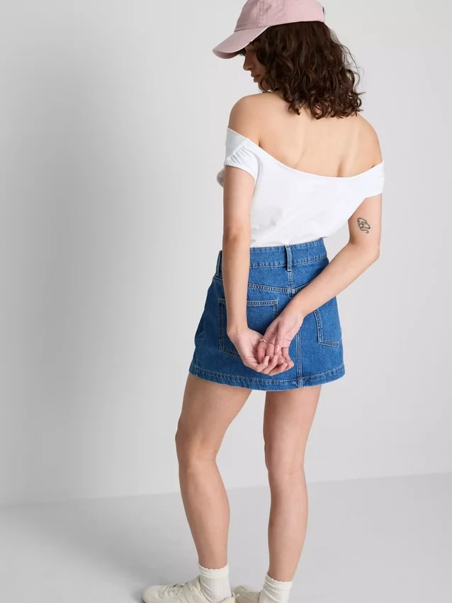 The Primark Scene | Top com ombros à mostra, rico em algodão