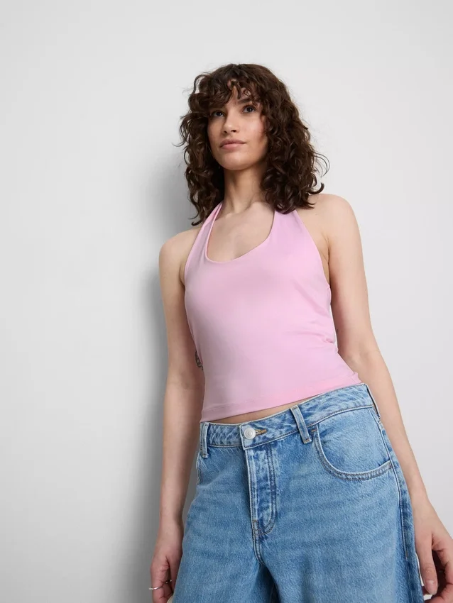 The Primark Scene | Top curto com decote halter
