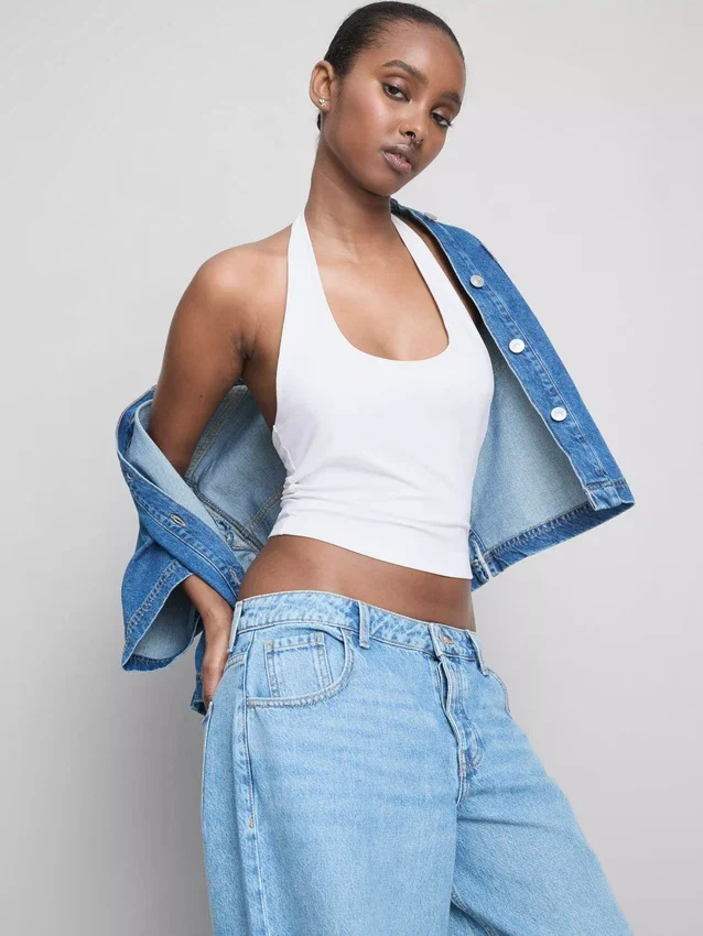 The Primark Scene | Top curto com decote halter