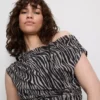 The Primark Scene | Top curto transparente com ombros à mostra