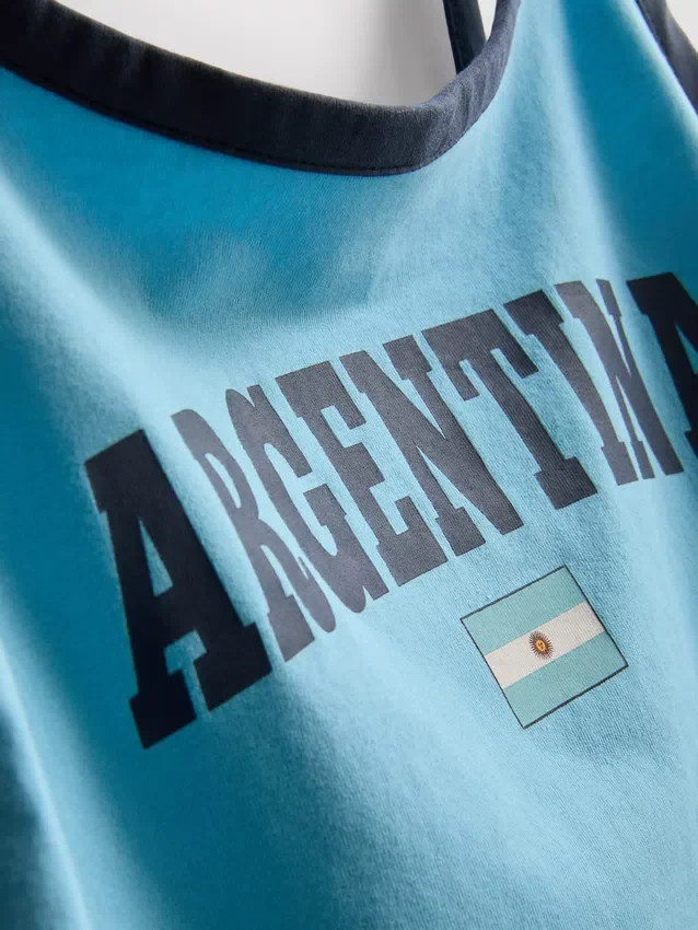 The Primark Scene | Top de alças «Argentina» com alto teor de algodão