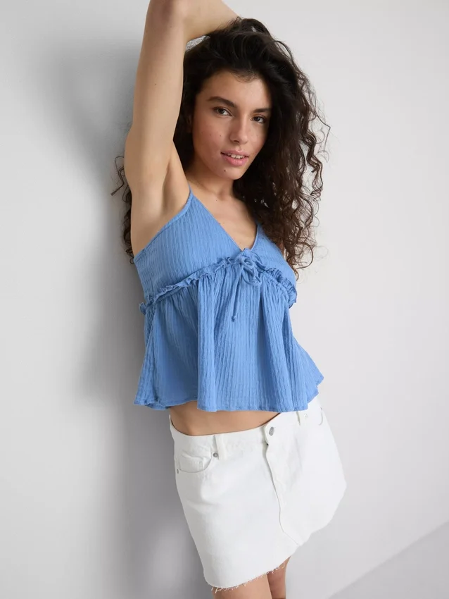 The Primark Scene | Top de alças com folhos