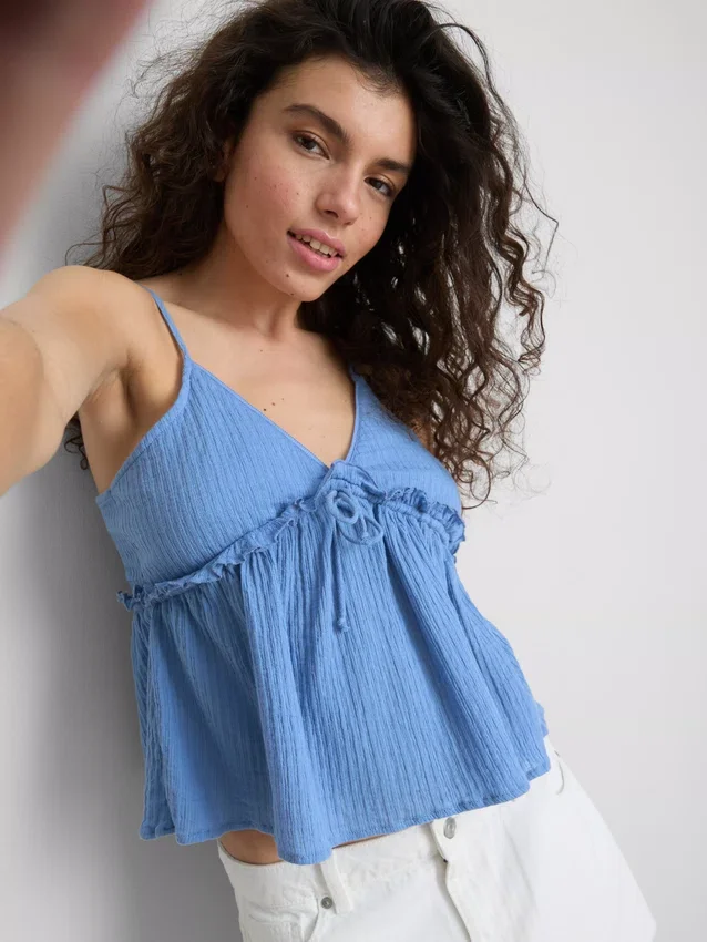 The Primark Scene | Top de alças com folhos