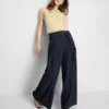 Top bandeau com elevada percentagem de algodão